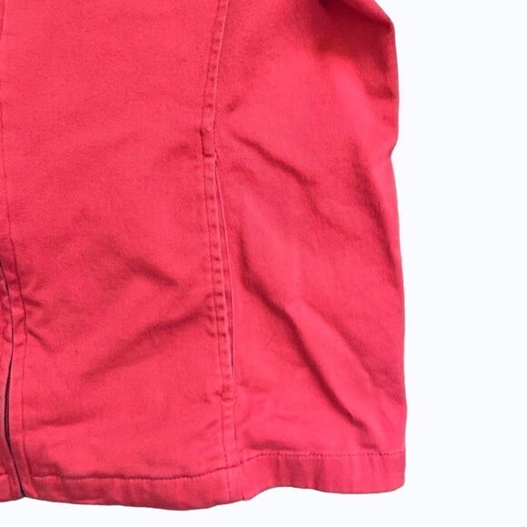 Denver Hayes Salmon Pink Jacket Zip Front Size Large - Picture 7 of 10